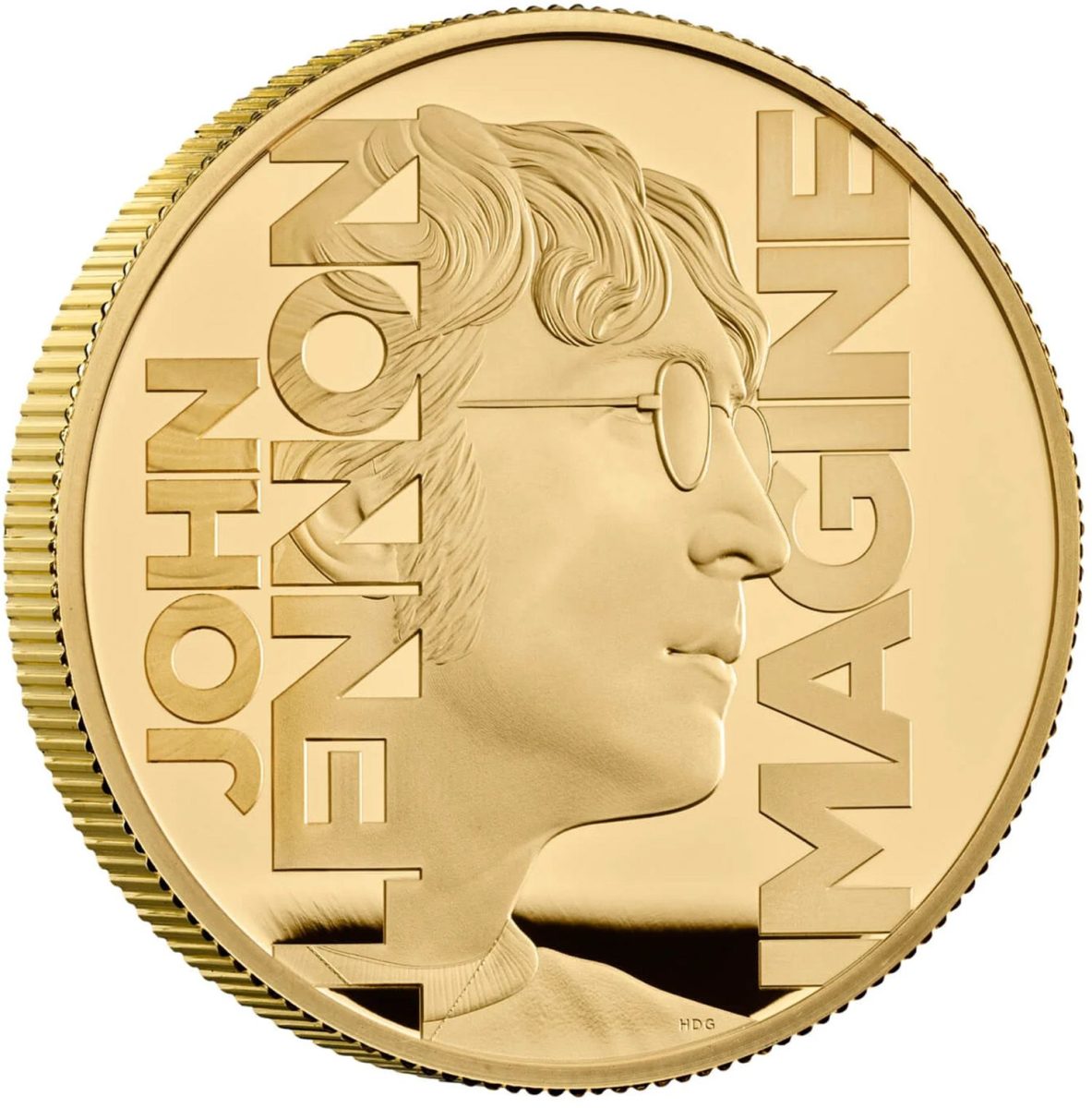 200 Pounds - Charles III John Lennon; Gold Proof