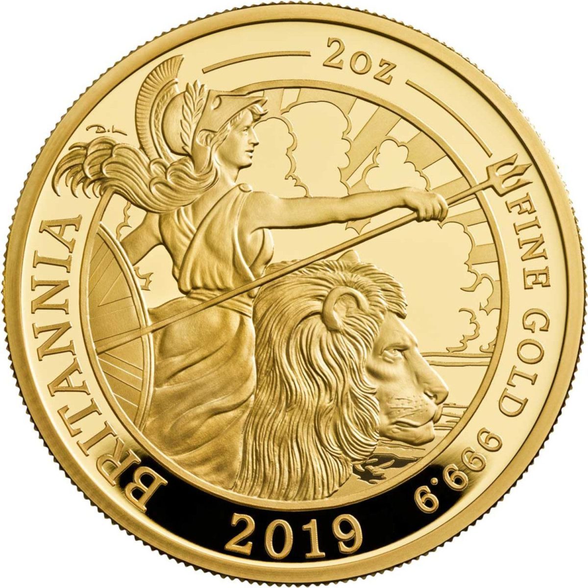 200 Pounds - Elizabeth II 5th portrait; 2 oz Fine Gold