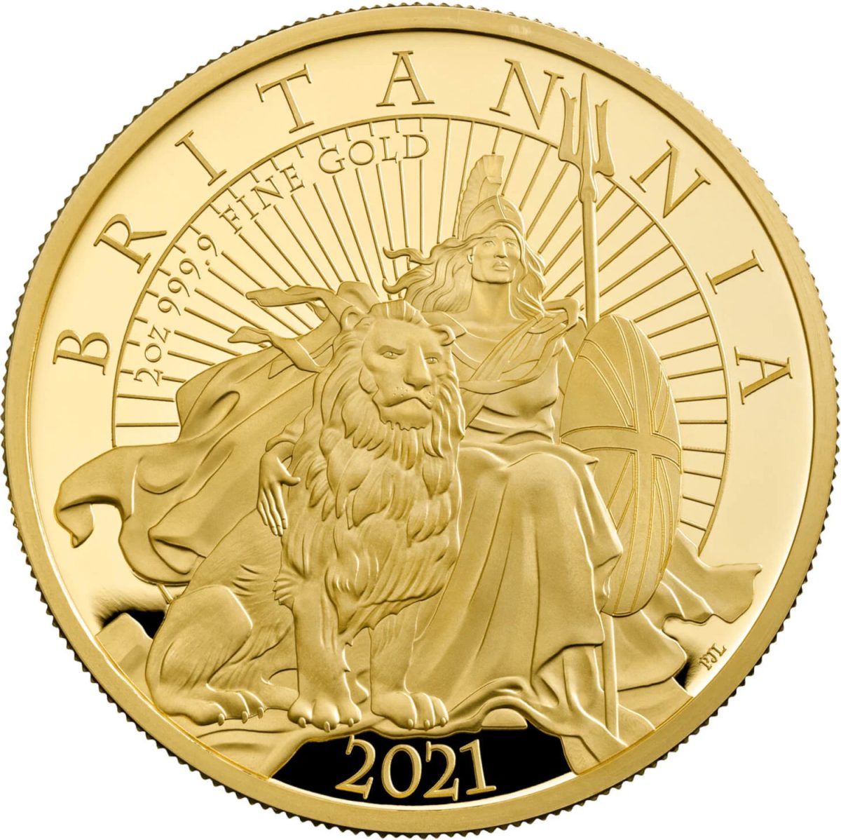 200 Pounds - Elizabeth II 5th portrait; 2 oz Fine Gold