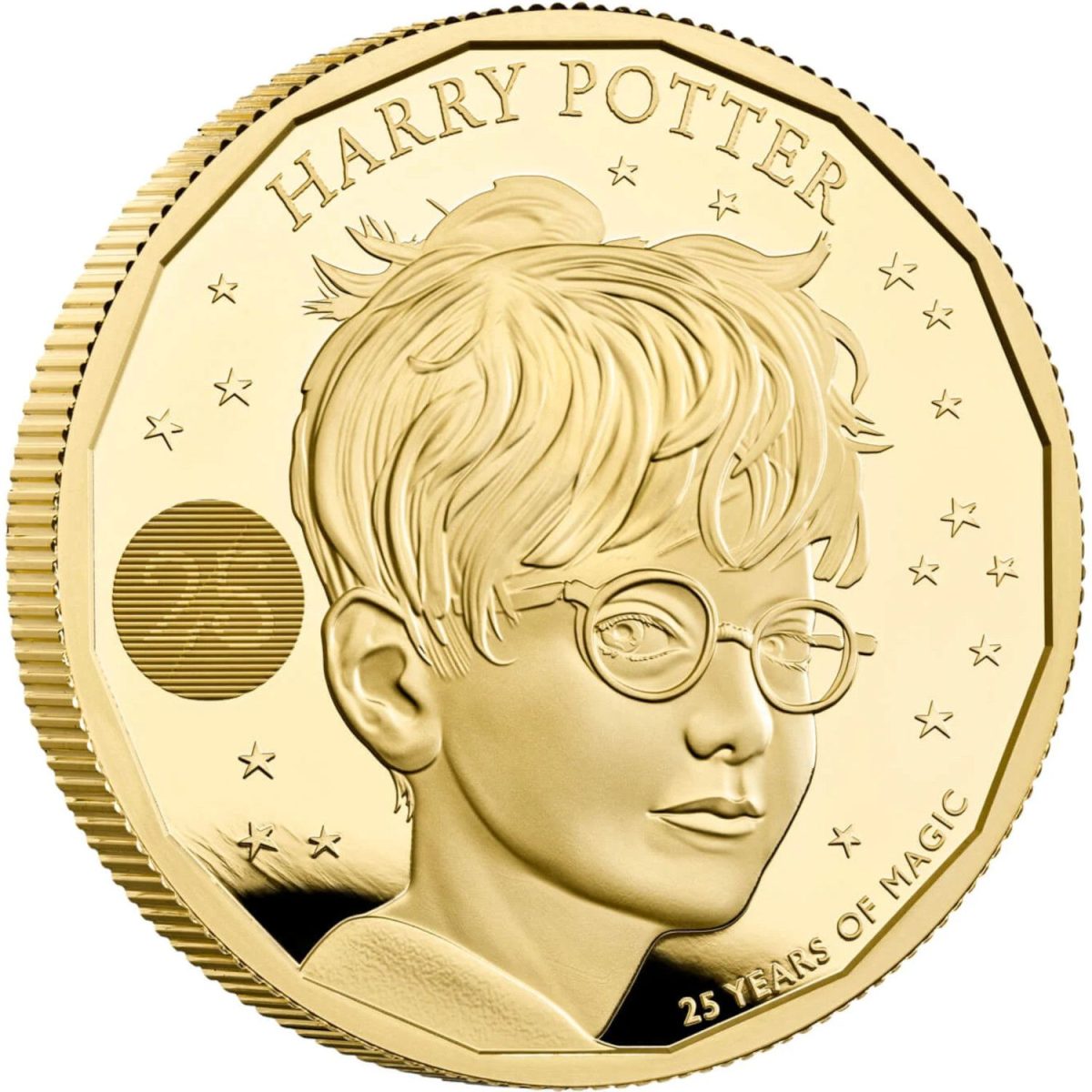 200 Pounds - Elizabeth II Harry Potter; Gold Proof