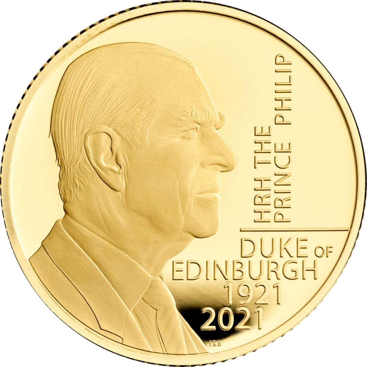 200 Pounds - Elizabeth II Prince Philip, Gold Proof