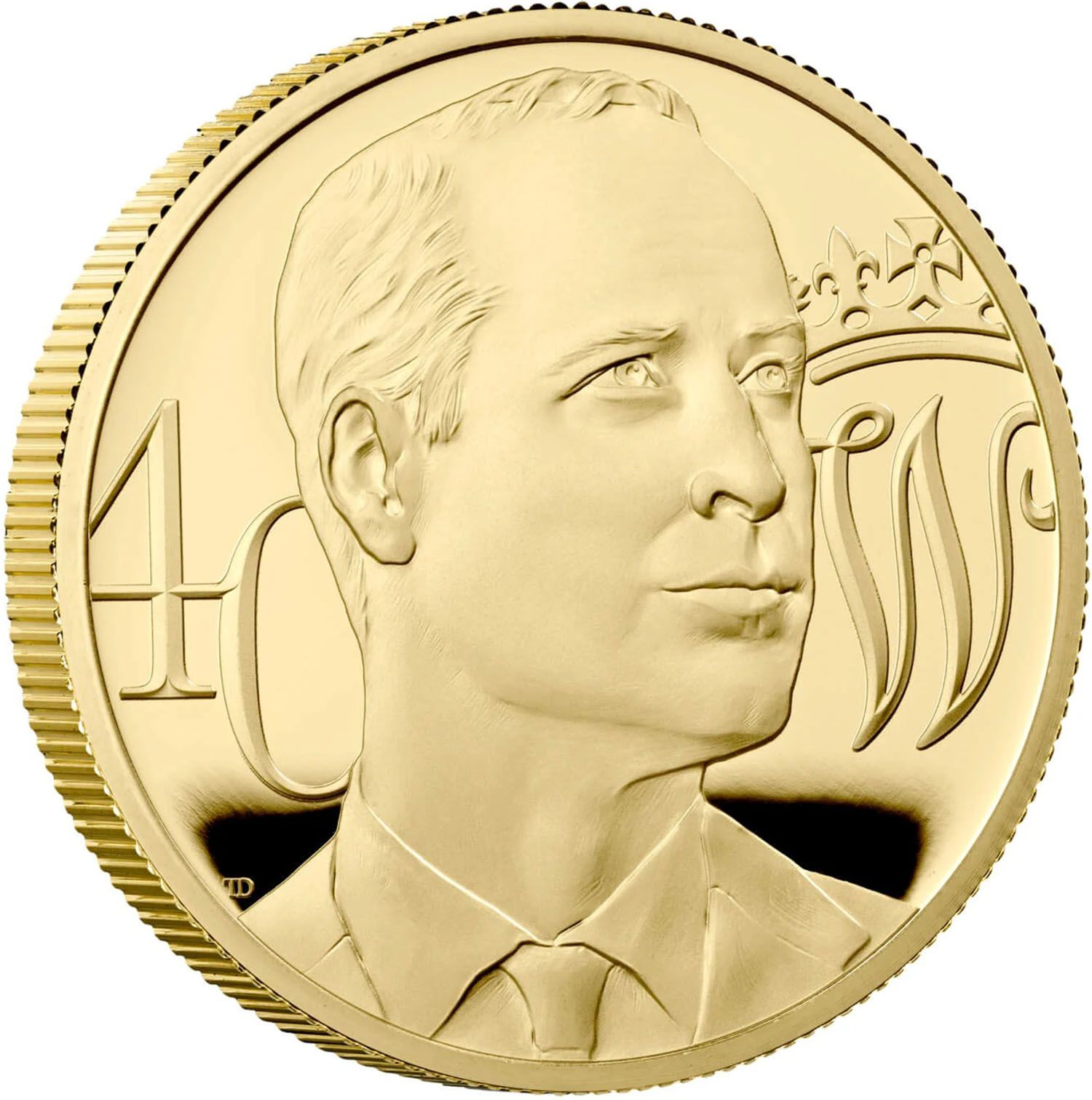 200 Pounds - Elizabeth II Prince William's Birthday; Gold Proof reverse