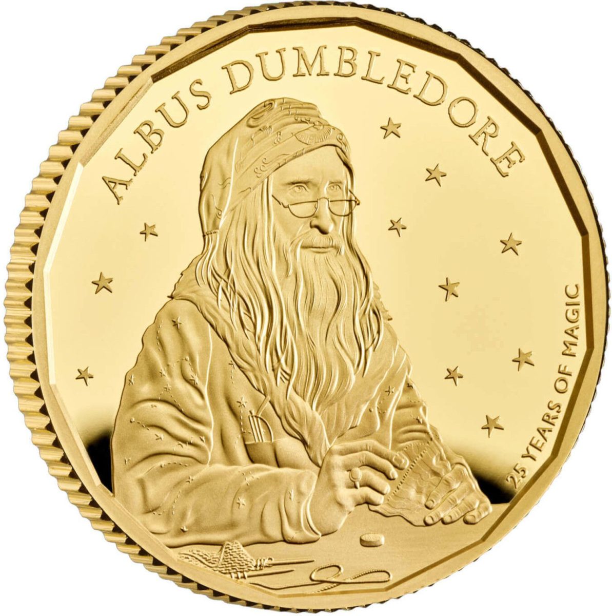 25 Pounds - Charles III Albus Dumbledore; Gold Proof