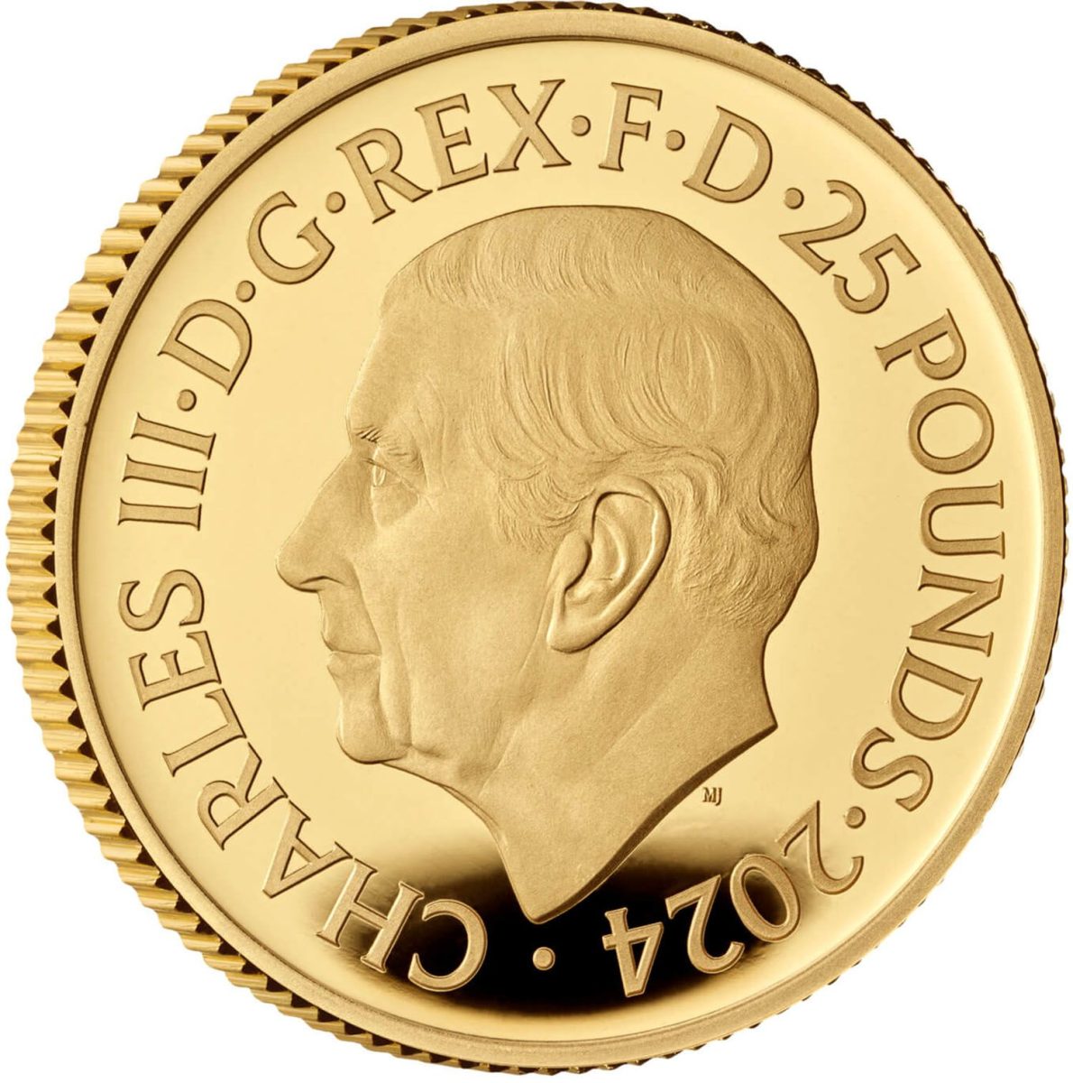 25 Pounds - Charles III Death Star II; Gold Proof obverse