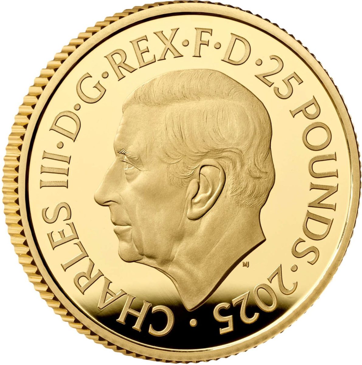 25 Pounds - Charles III Queen's Panther; Gold Proof obverse