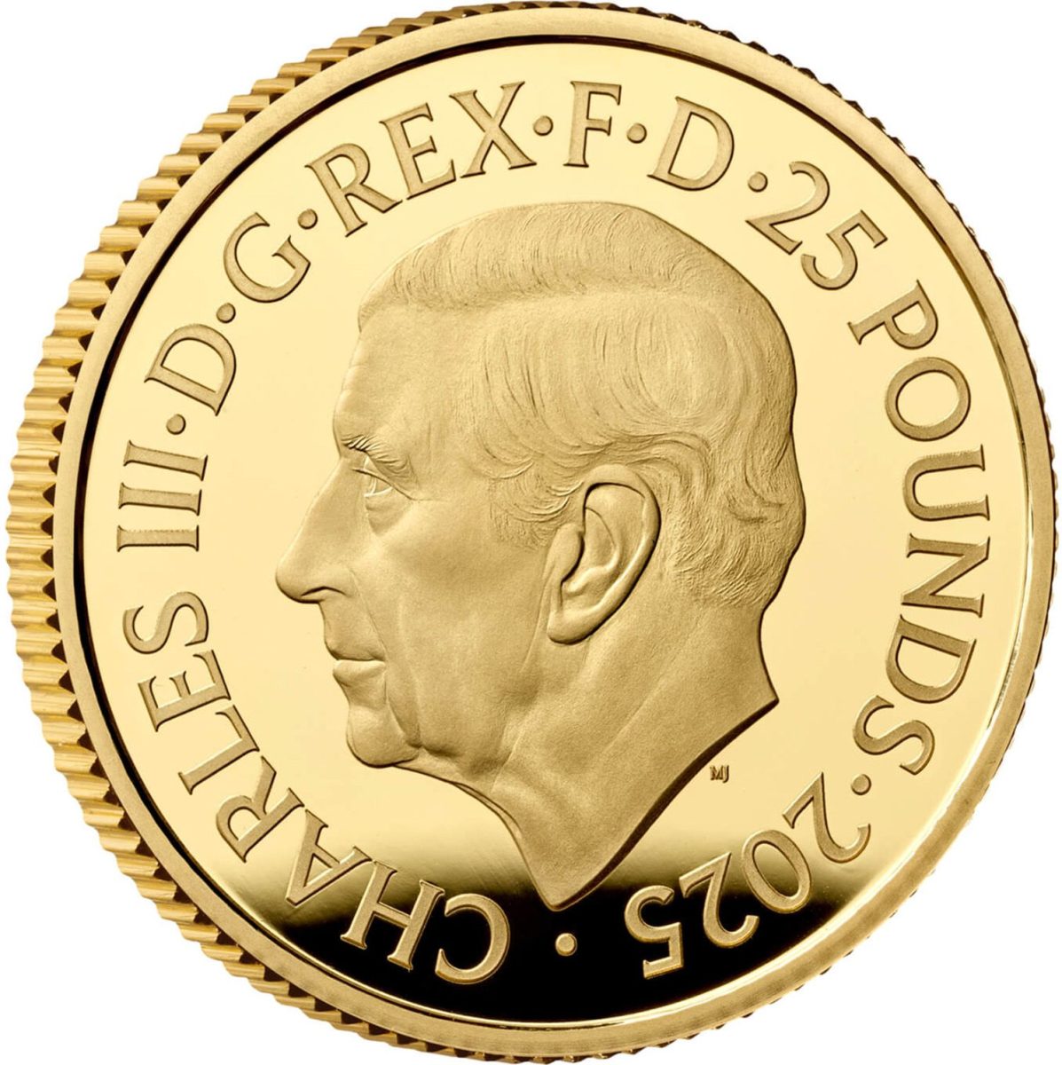 25 Pounds - Charles III Stories of the Second World War; Gold Proof obverse