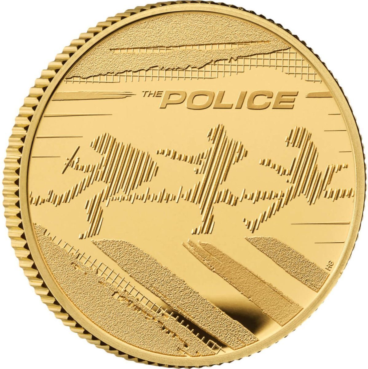 25 Pounds - Charles III The Police; Gold Proof