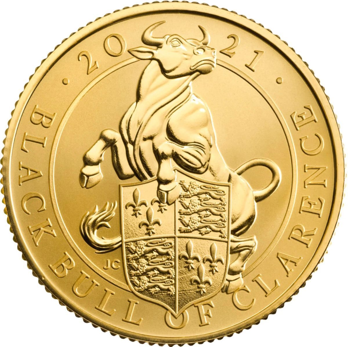25 Pounds - Elizabeth II Black Bull of Clarence; Gold Proof