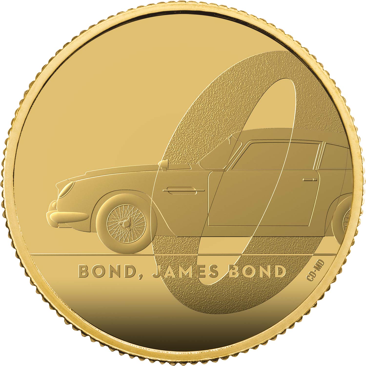 25 Pounds - Elizabeth II James Bond - I; Gold Proof