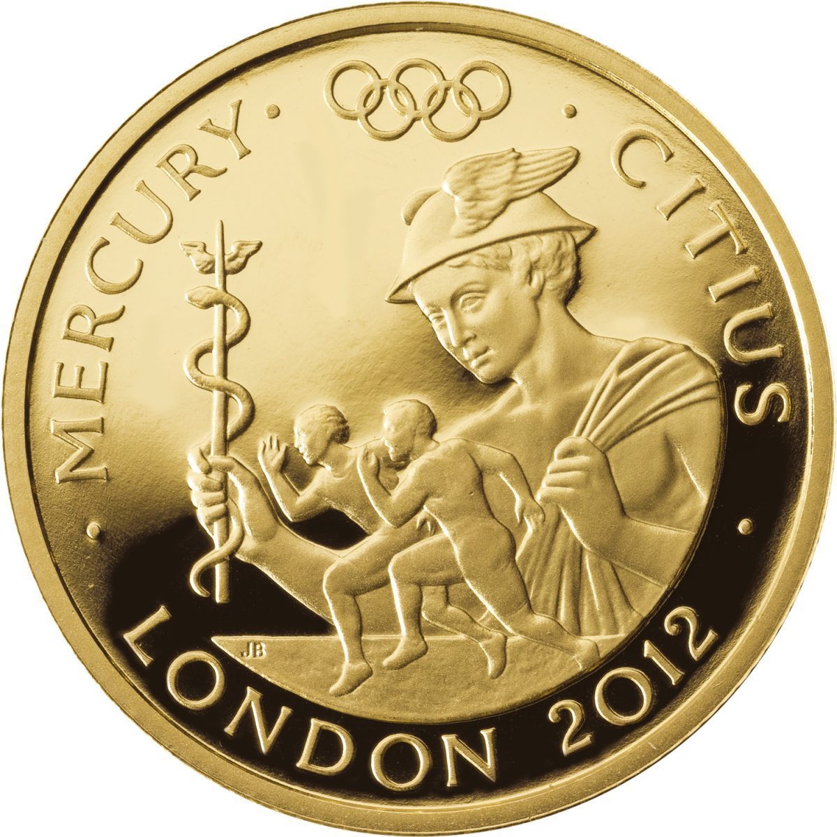 25 Pounds - Elizabeth II Mercury - Citius; Gold Proof