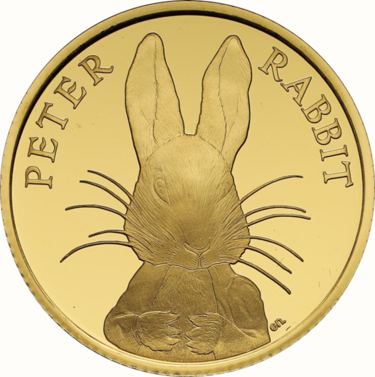 25 Pounds - Elizabeth II Peter Rabbit; Gold Proof