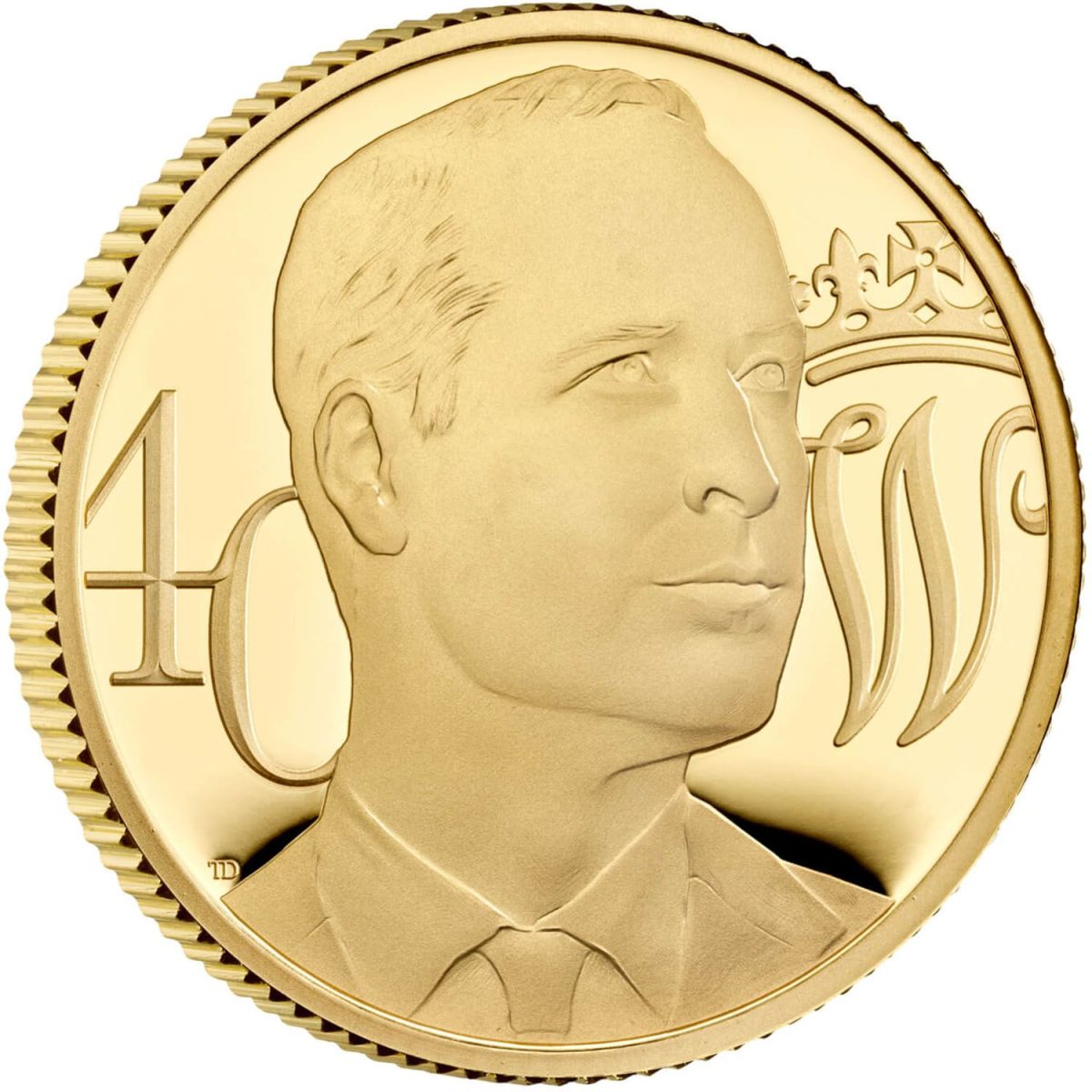 25 Pounds - Elizabeth II Prince William's Birthday; Gold Proof