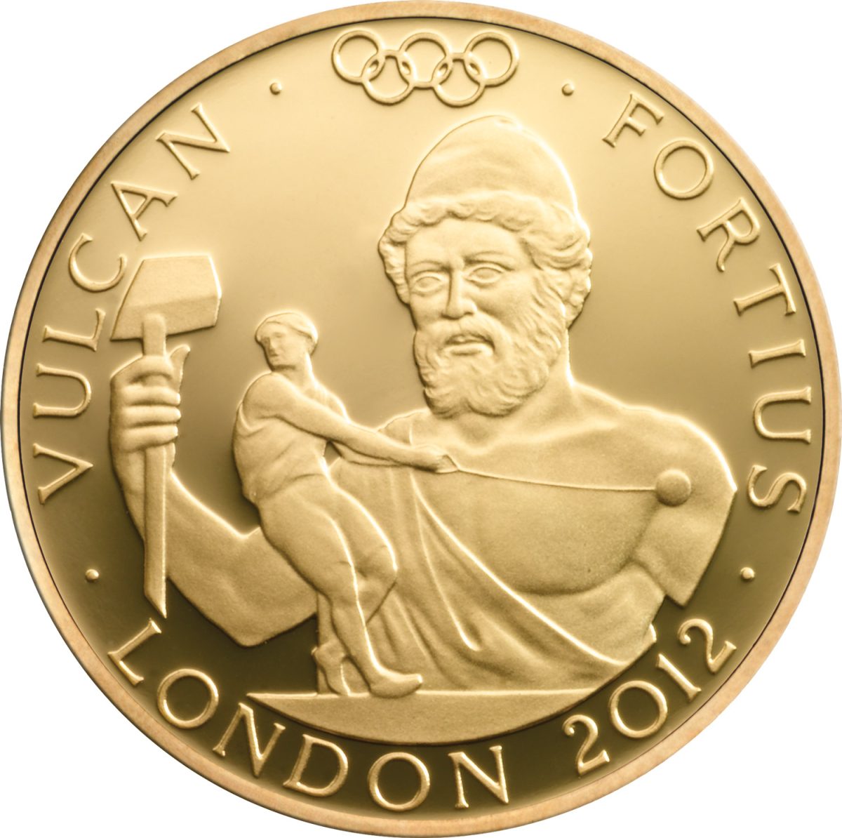 25 Pounds - Elizabeth II Vulcan - Fortius; Gold Proof
