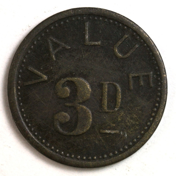 3 Pence - Bajazzo reverse
