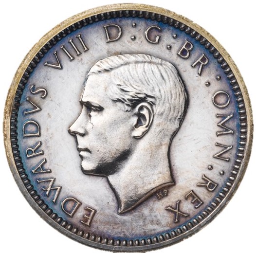 3 Pence - Edward VIII Pattern obverse