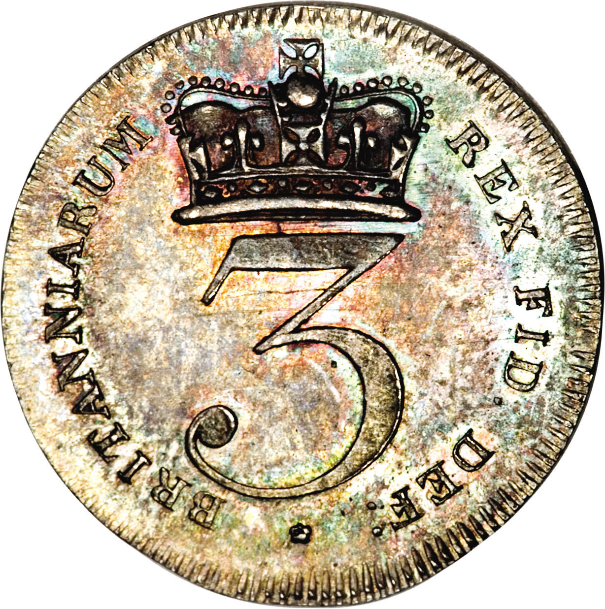 3 Pence - George III Maundy issues reverse