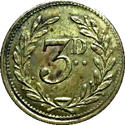 3 Pence - SRC obverse