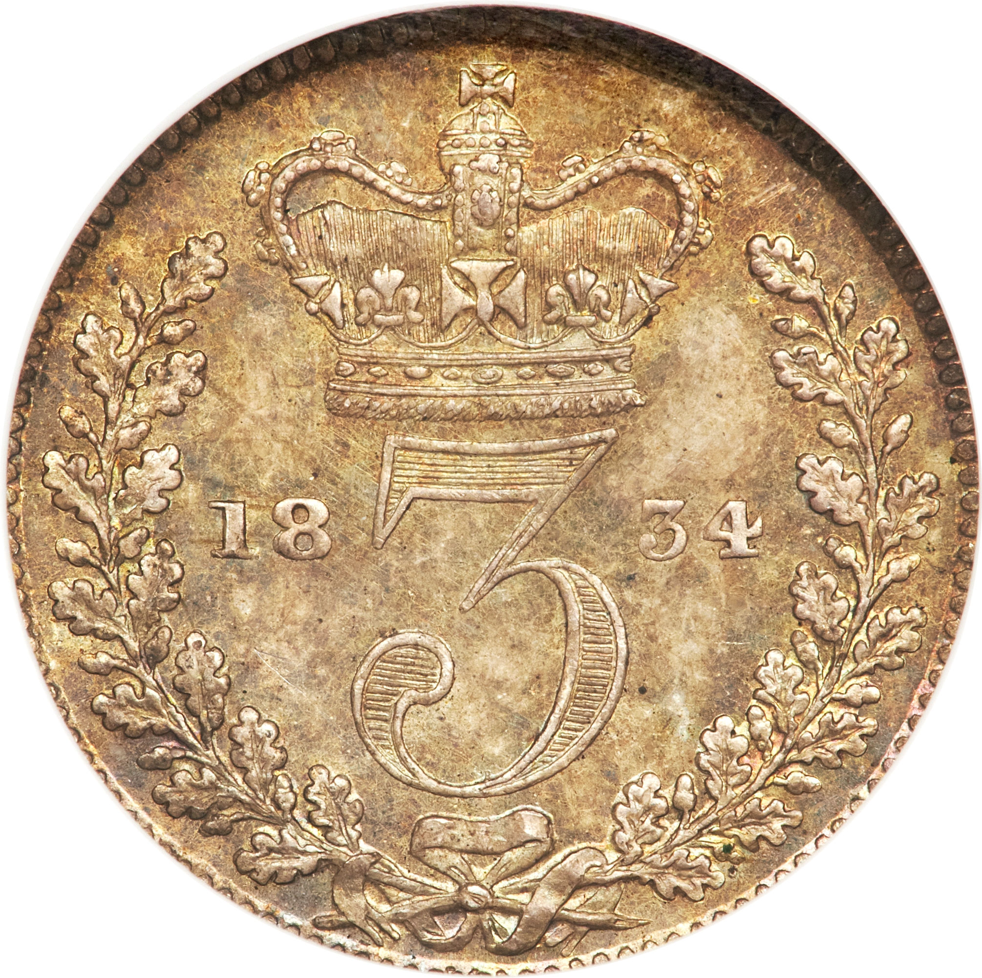 3 Pence - William IV Maundy and Colonial issues reverse