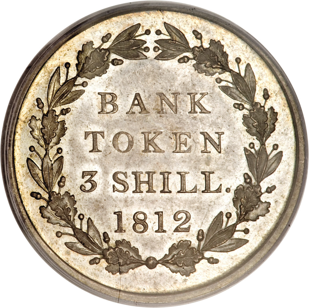 3 Shillings - George III Bank of England Token reverse