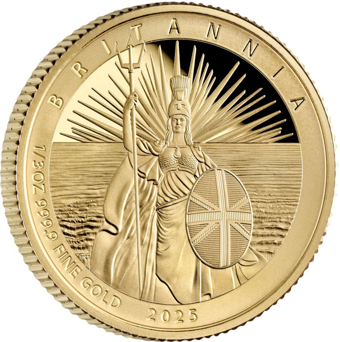 30 Pounds - Charles III 1/3 oz Fine Gold