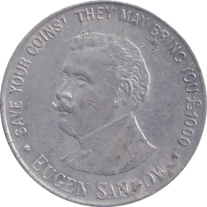 4½ Pence - Eugen Sandow obverse