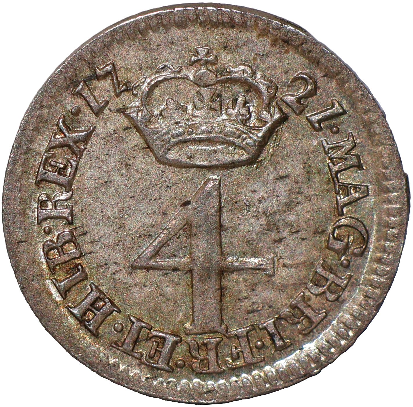 4 Pence - George I incl. Maundy reverse