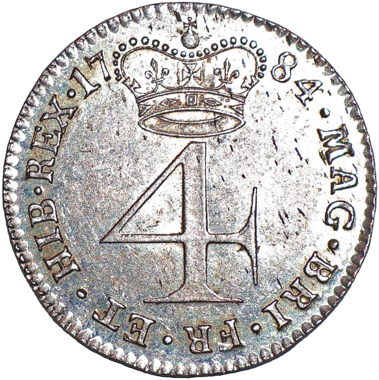 4 Pence - George III incl. Maundy reverse
