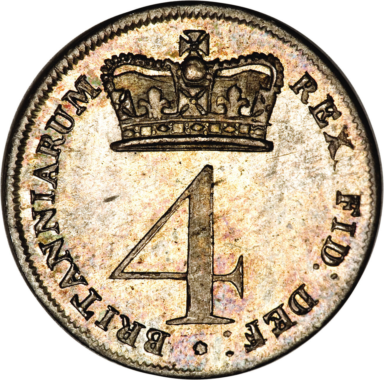 4 Pence - George III Maundy issues reverse