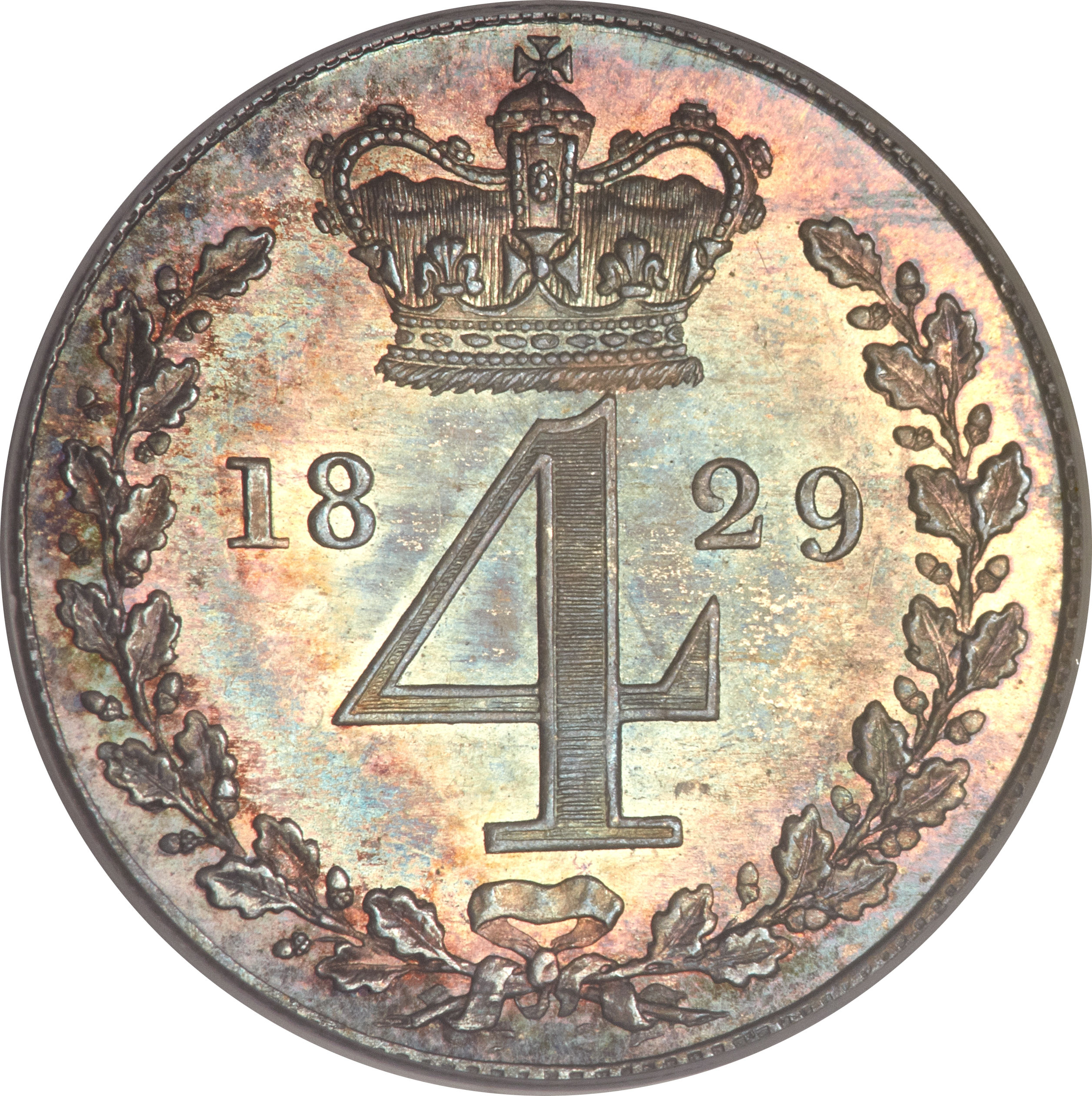 4 Pence - George IIII Maundy issues reverse