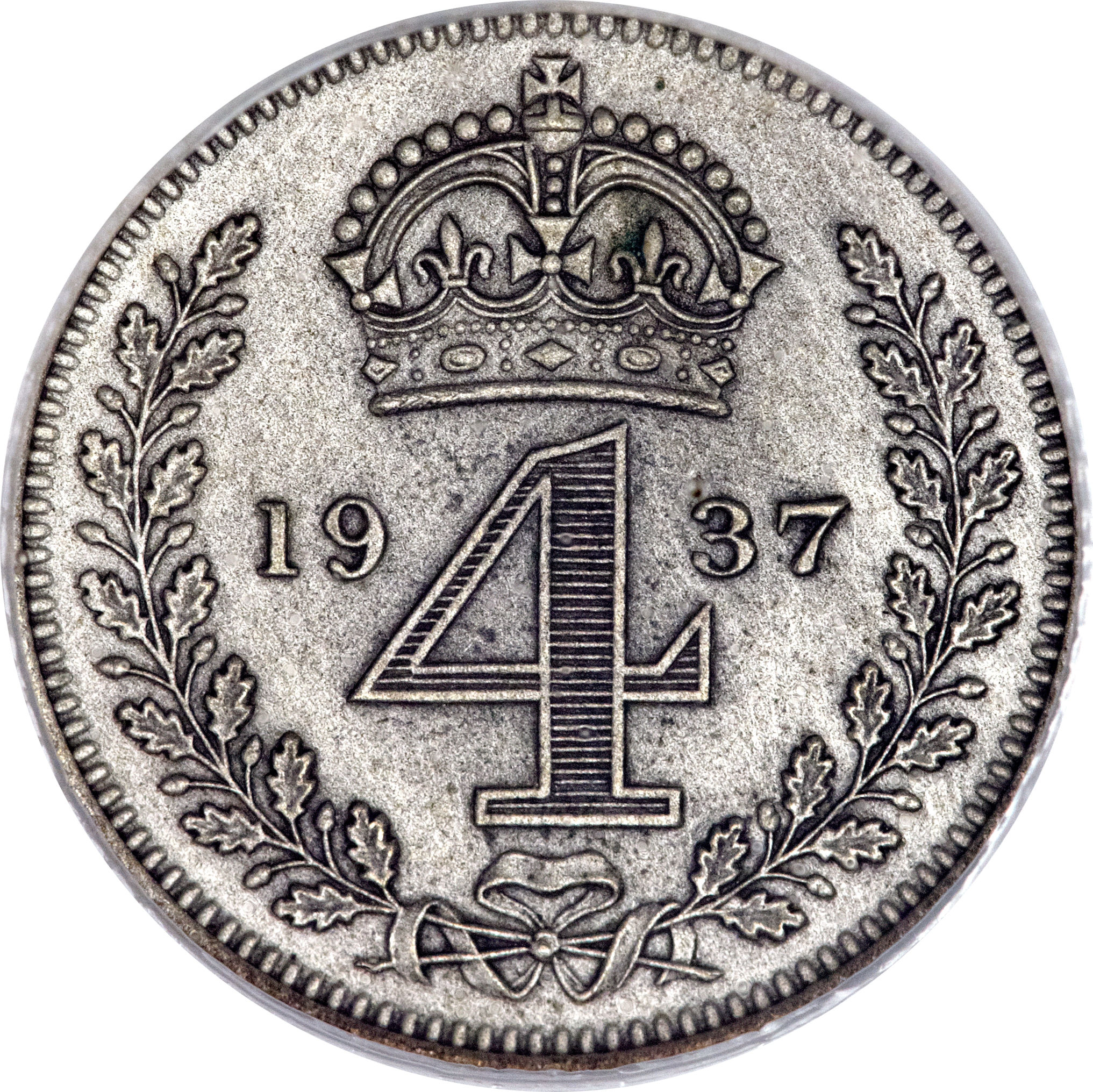 4 Pence - George VI 1st Maundy issue reverse