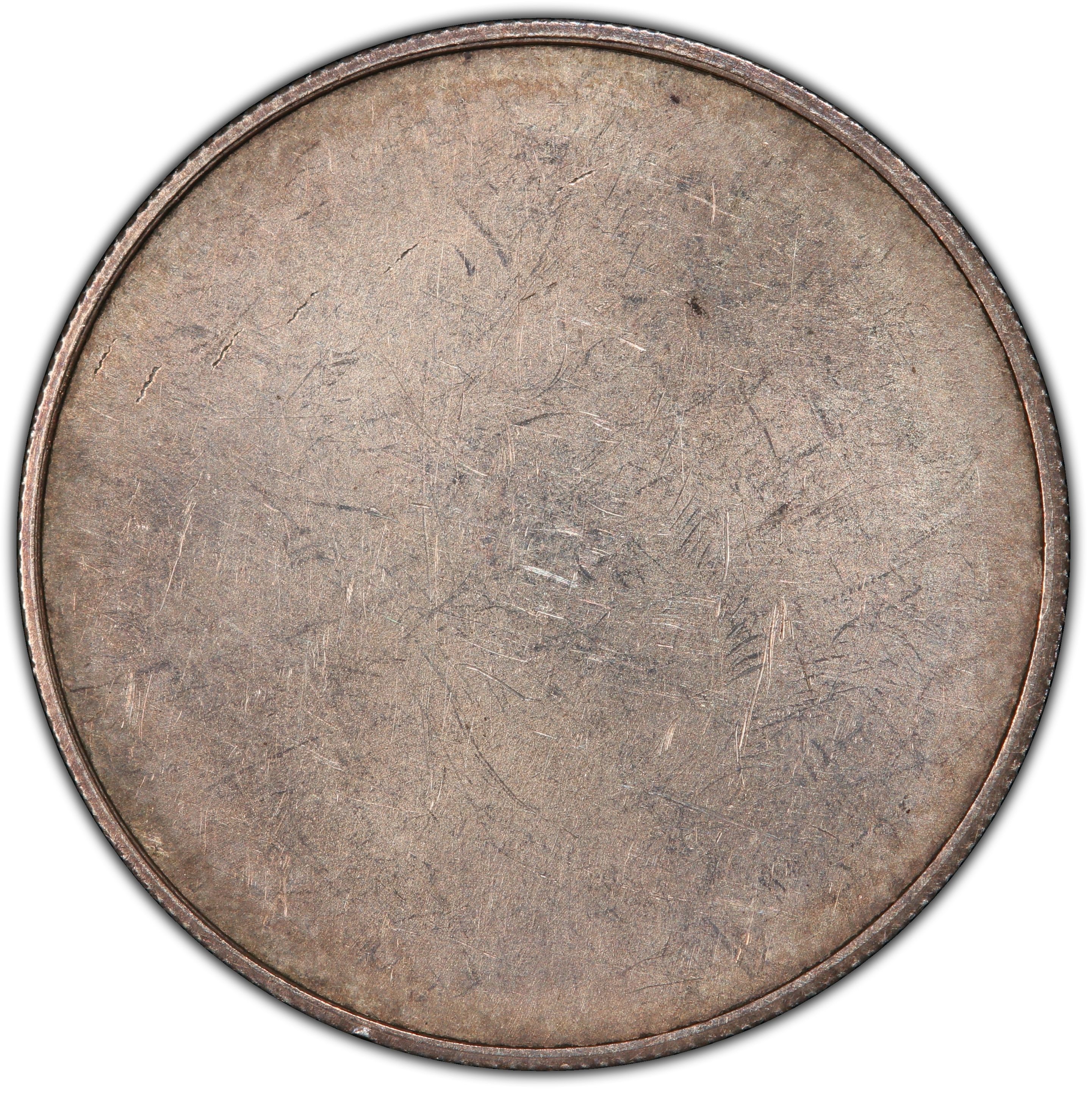 5 Decimal Pence Uniface Pattern reverse