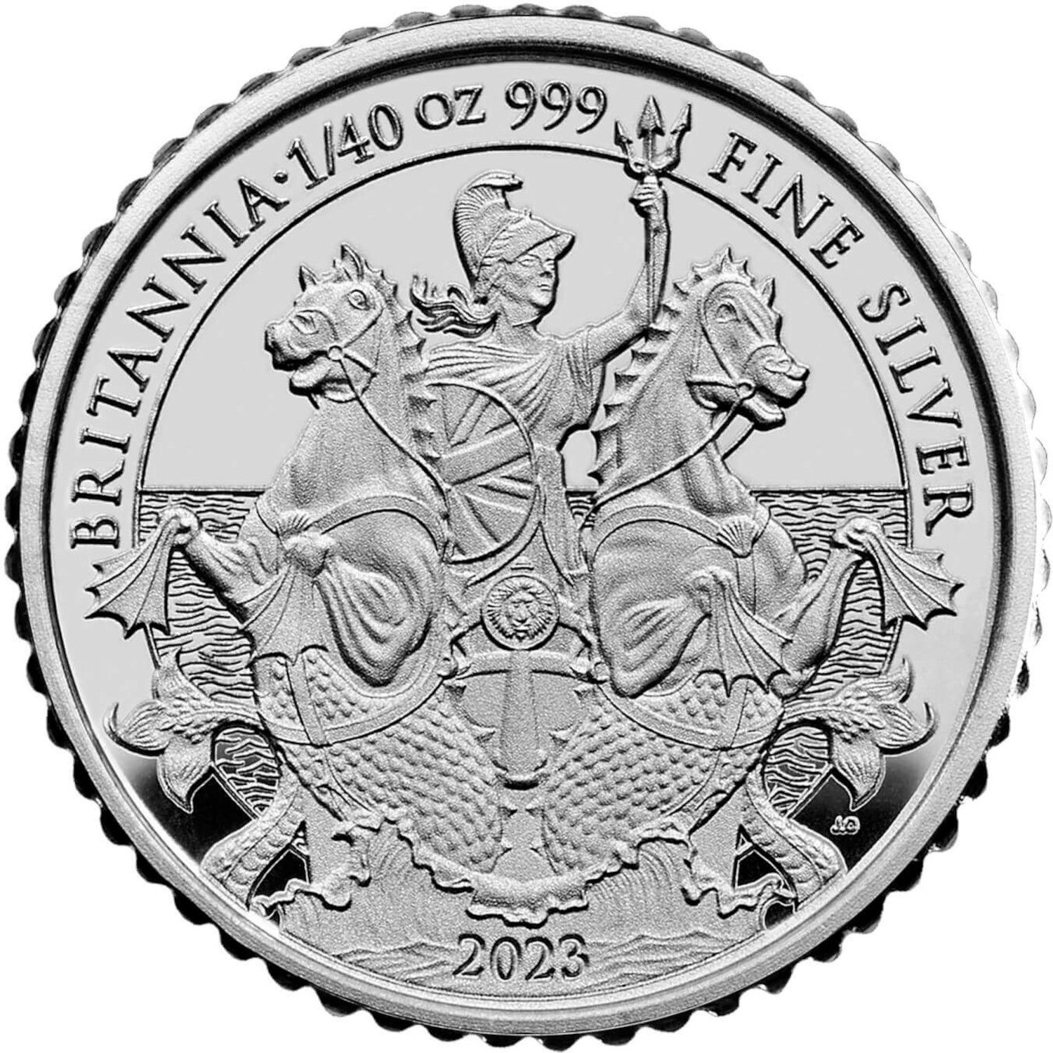 5 Pence - Charles III 1/40 oz Fine Silver reverse