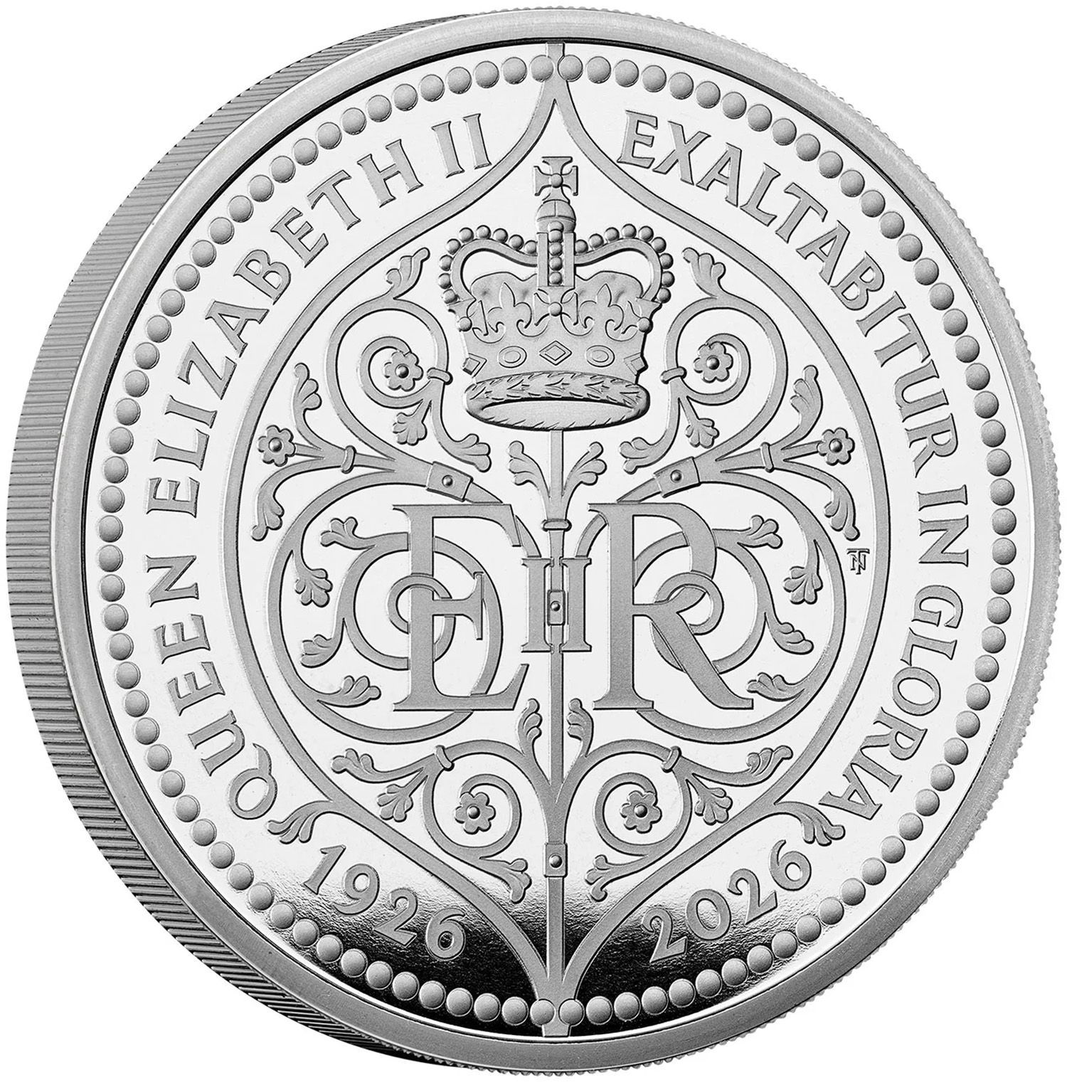 5 Pounds - Charles III 100th anniversary of Queen Elizabeth II reverse