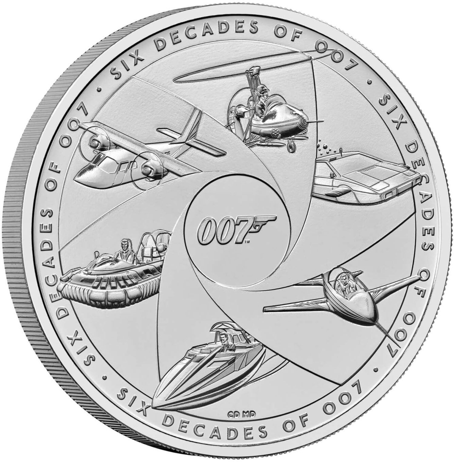 5 Pounds - Charles III Bond Films Completer reverse