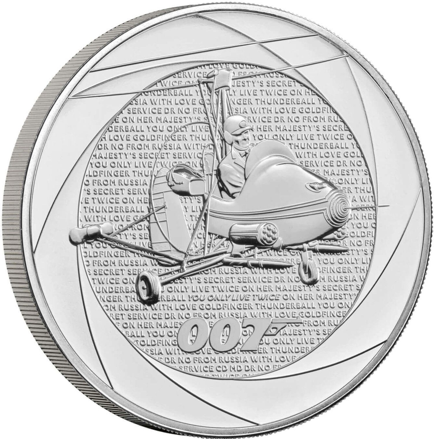 5 Pounds - Charles III Bond Films of the 1960s reverse