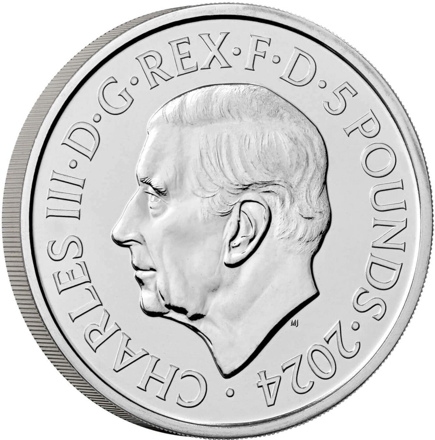 5 Pounds - Charles III Bond Films of the 1980s obverse