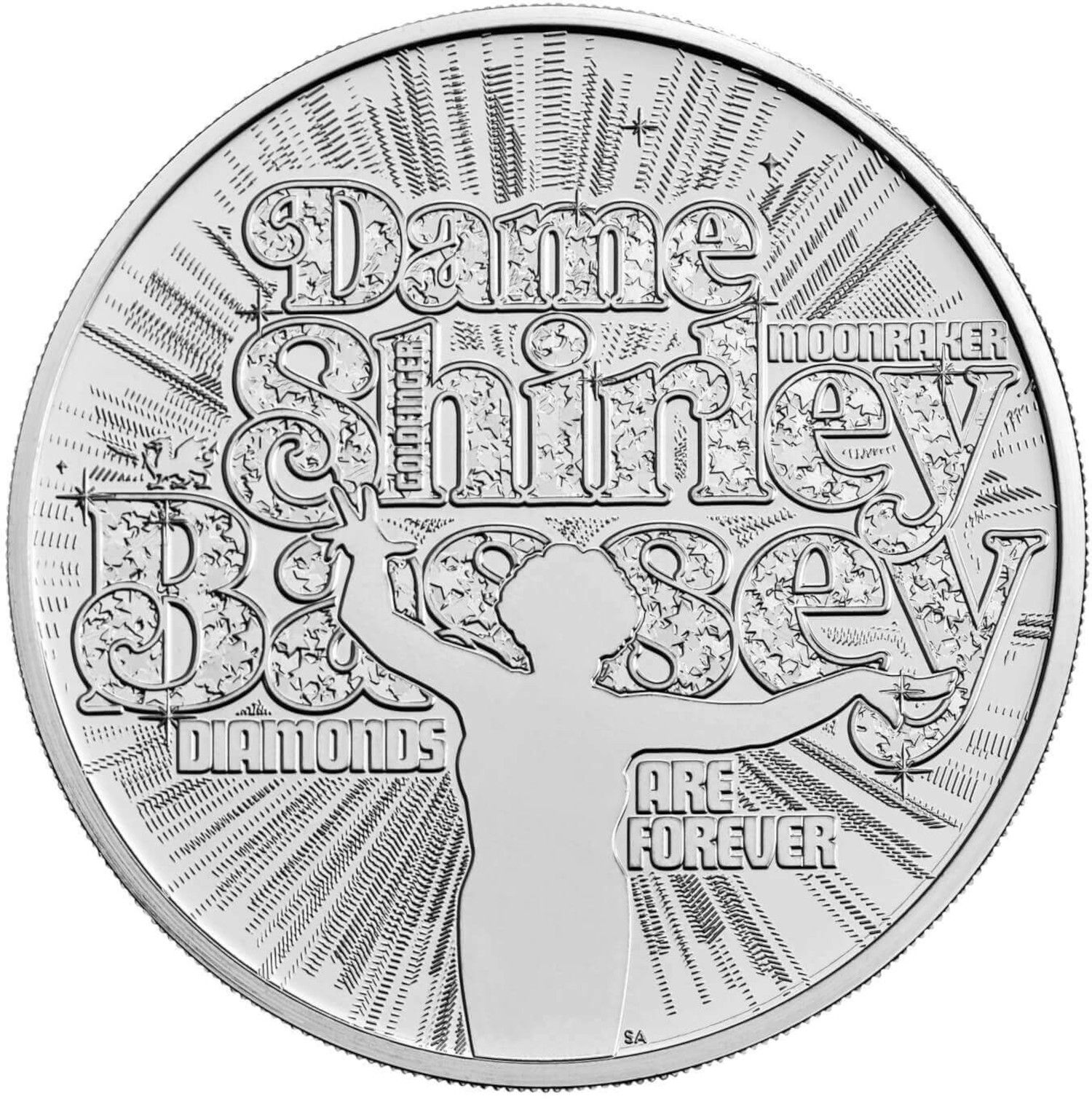 5 Pounds - Charles III Dame Shirley Bassey reverse