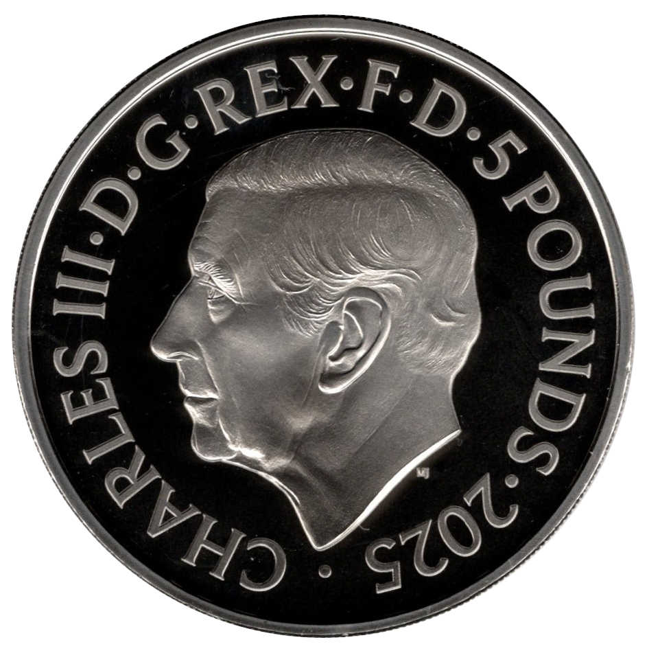 5 Pounds - Charles III Flax and Shamrock - Northern Ireland obverse