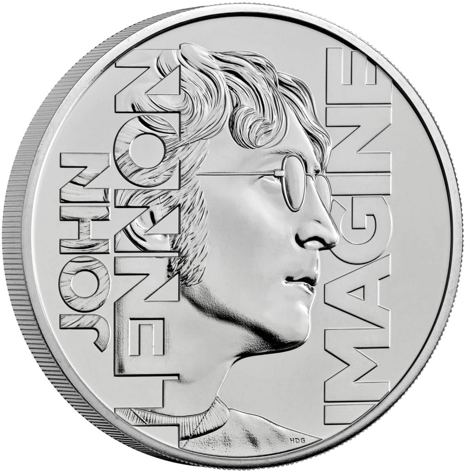 5 Pounds - Charles III John Lennon reverse