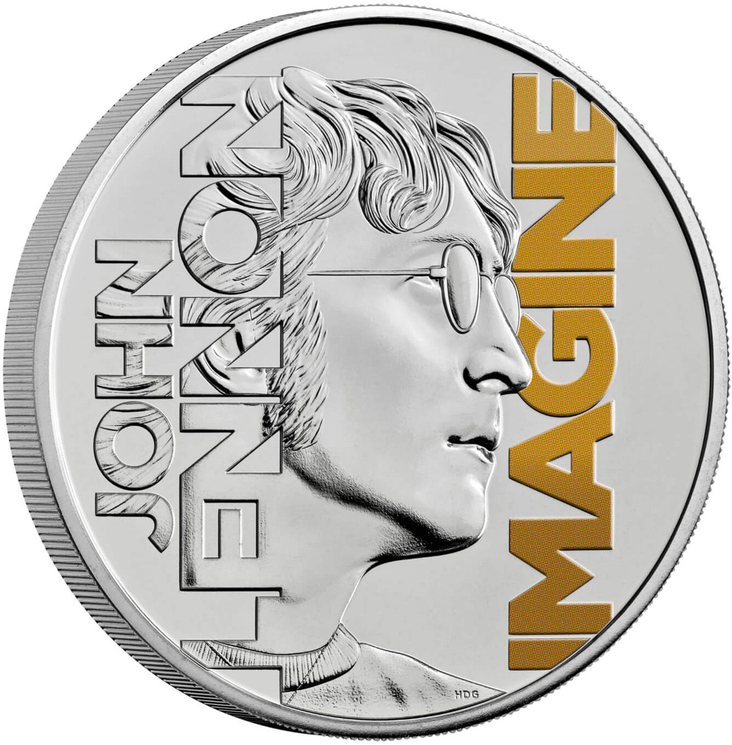 5 Pounds - Charles III John Lennon reverse