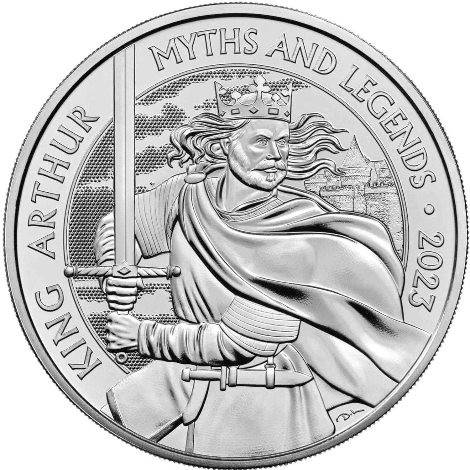 5 Pounds - Charles III King Arthur reverse