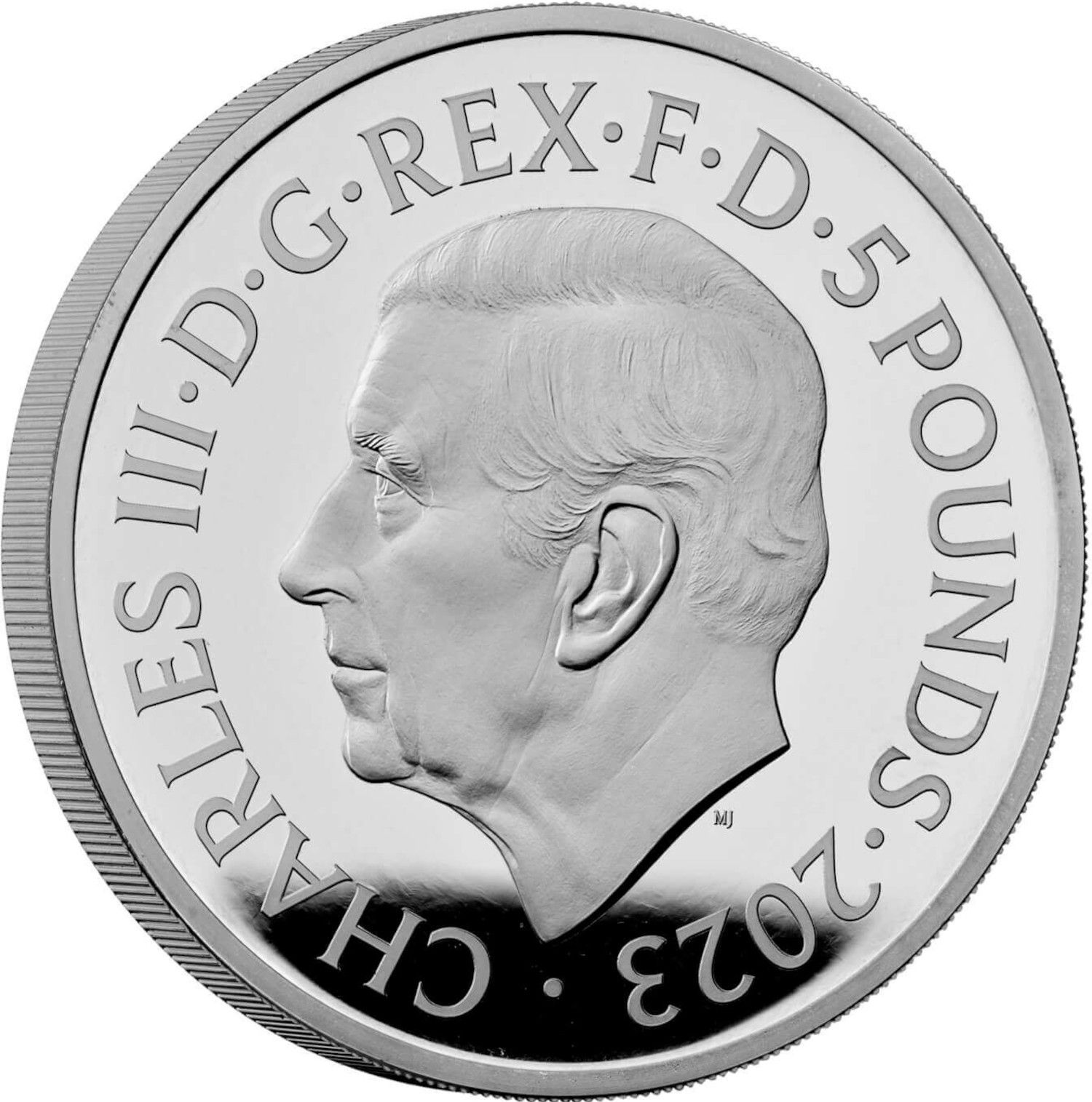 5 Pounds - Charles III King Charles' 75th Birthday obverse