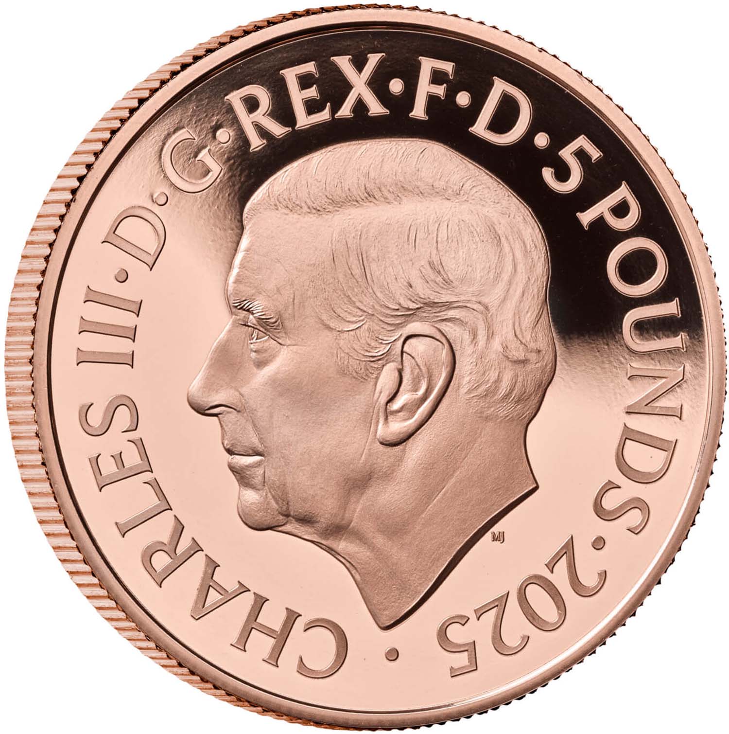 5 Pounds - Charles III Liberty's Department Store; Gold Proof obverse