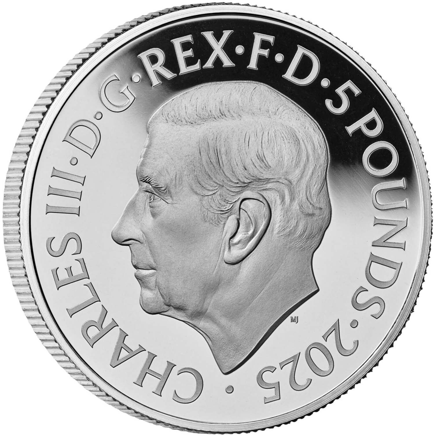 5 Pounds - Charles III Liberty's Department Store; Silver Proof obverse