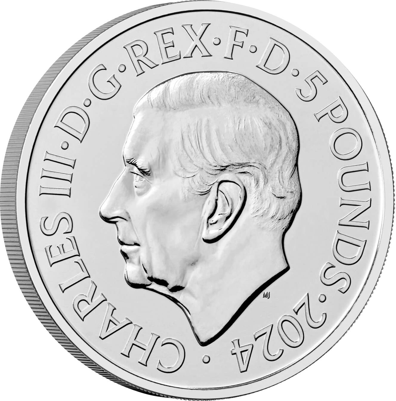 5 Pounds - Charles III Little John obverse