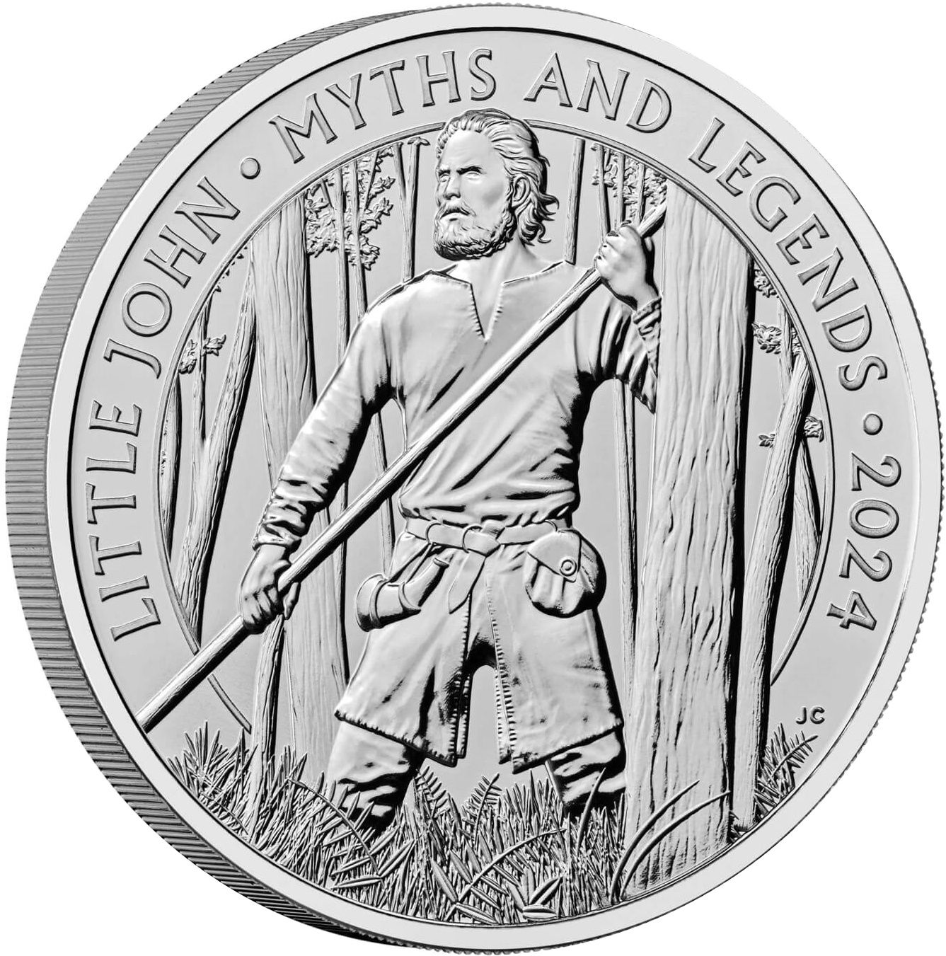5 Pounds - Charles III Little John reverse