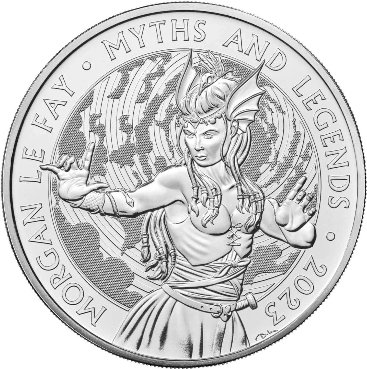 5 Pounds - Charles III Morgan Le Fay