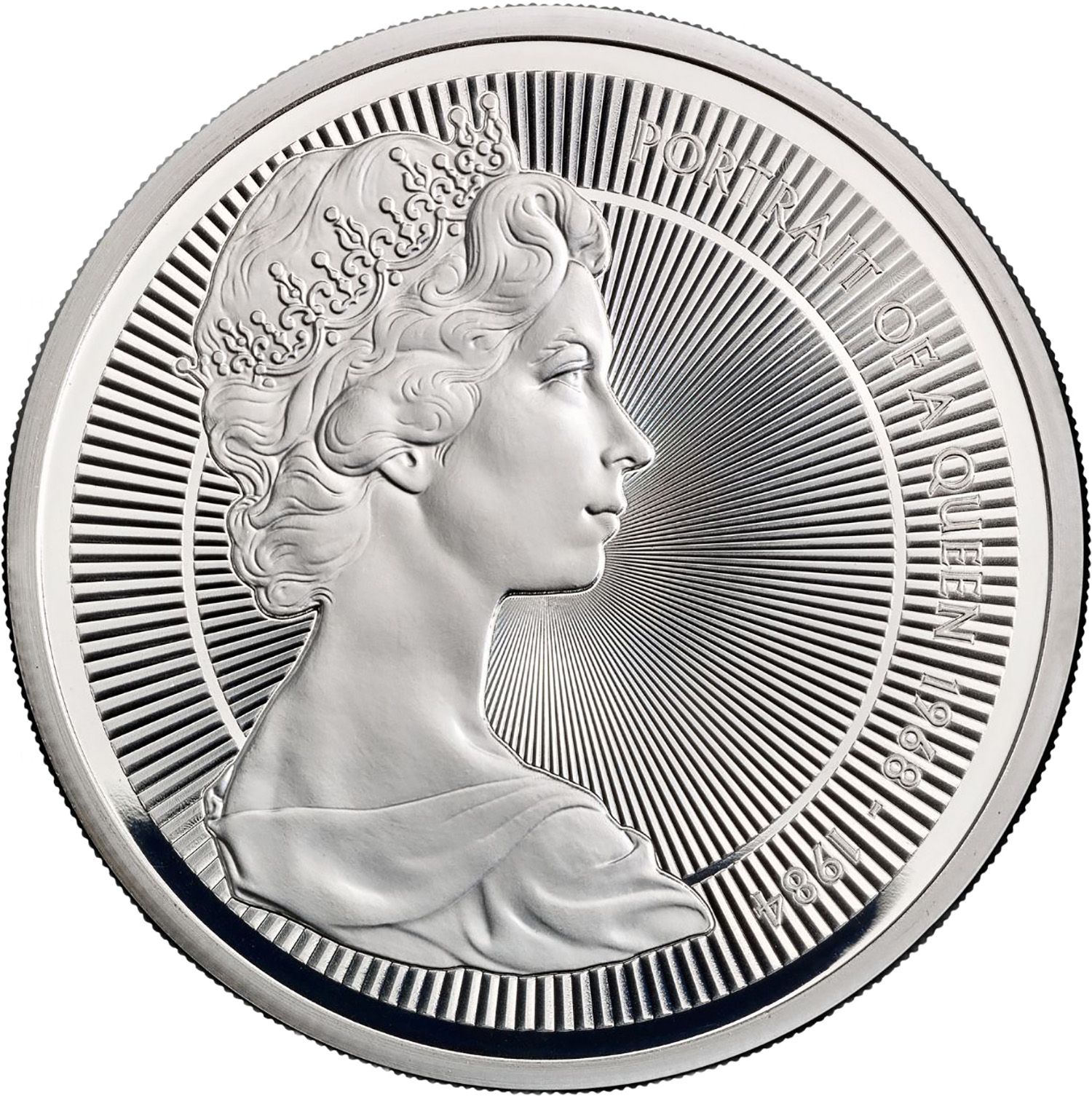 5 Pounds - Charles III Queen Elizabeth II: The Arnold Machin Portrait; Silver Proof