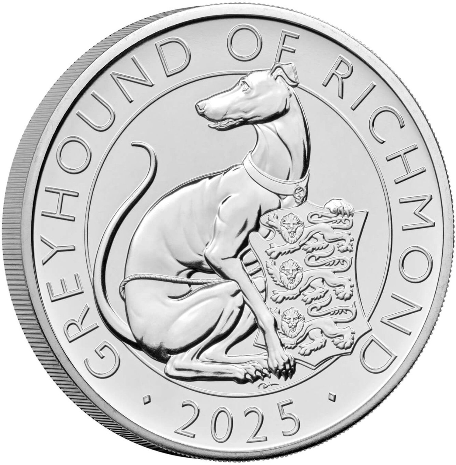5 Pounds - Charles III The Greyhound of Richmond reverse