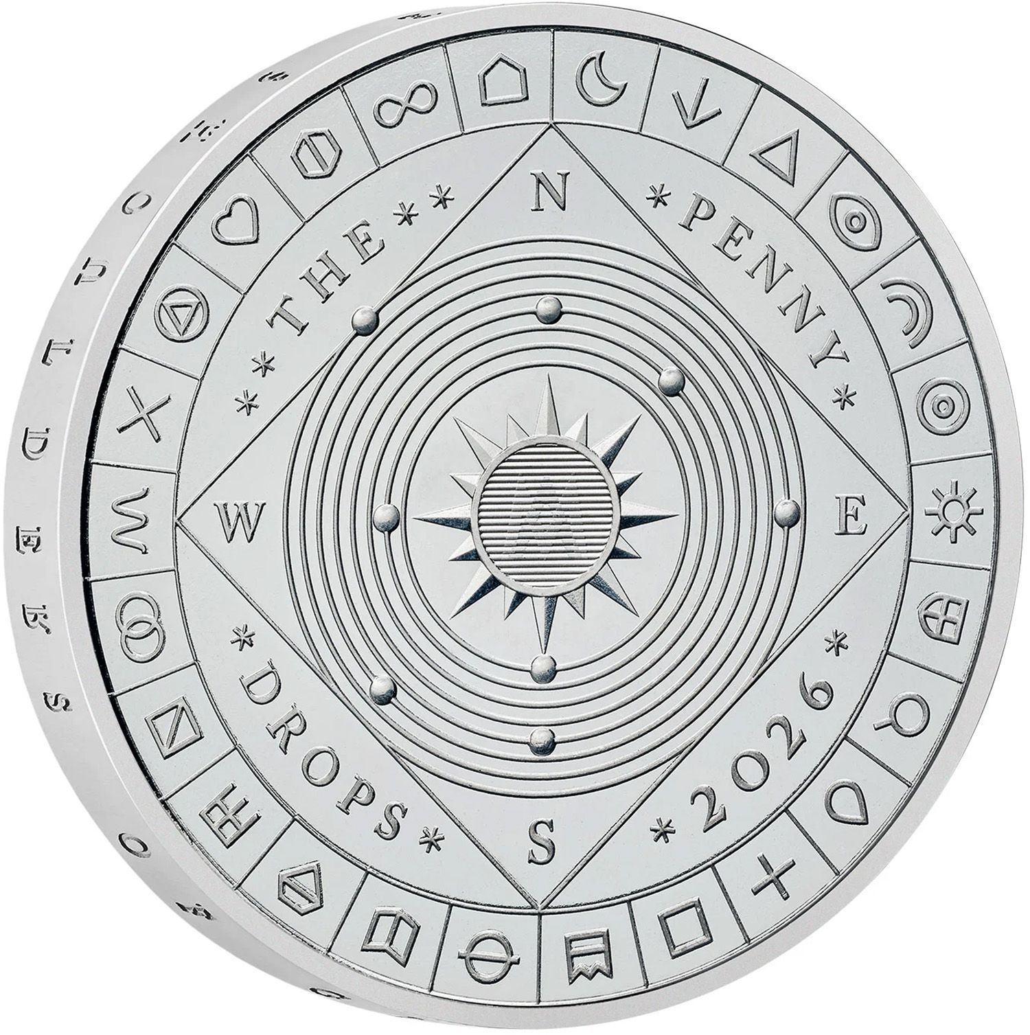 5 Pounds - Charles III The Penny Drops reverse